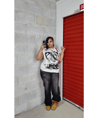 “Saint” Muscle Tee - WHT