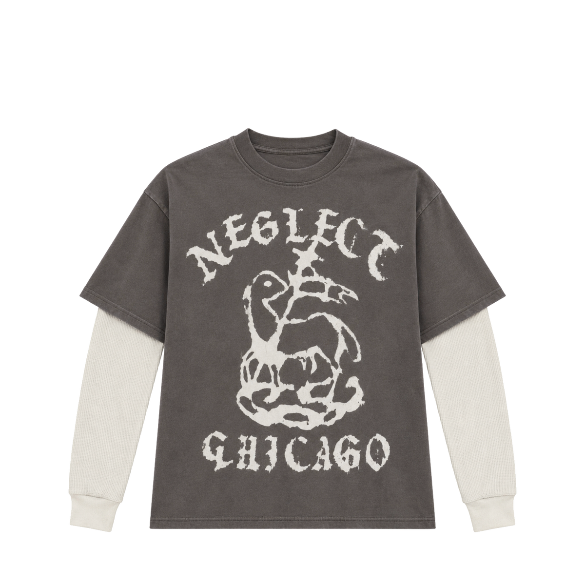 “Passover” Skate Tee - Ash Grey