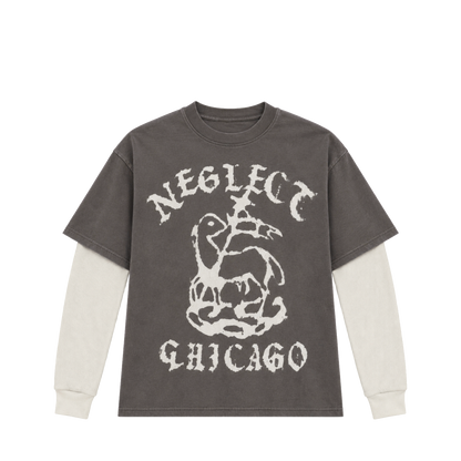“Passover” Skate Tee - Ash Grey