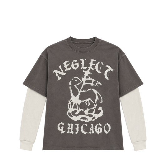“Passover” Skate Tee - Ash Grey